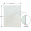 BELOFAY 6mm White Marble Tempered Glass Splashback 3