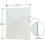 BELOFAY 6mm White Marble Tempered Glass Splashback 3