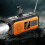 (Silver Grey) USB Mobile Phone Charging Radio Hand Crank Bluetooths Speaker LED Torchs for Emergency Lighting 3