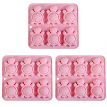 (3pcs) Sea Turtles Ice Cubes Tray Chocolate Candies Pudding Tray for DIY Home Decor Projects