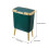 Living And Home (Green) PP High Foot Trash Bin with Lid 7