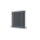 AICA (600x605mm 2 Column) Traditional Cast Iron Radiator Anthracite 4