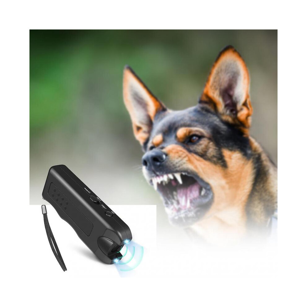 (electrify) Mini Handheld Glowing Ultrasonic Dog Repeller, Small ...