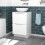 NES Home Nes Home White 500mm Freestanding Bathroom Vanity Unit With Round Ceramic Basin 1