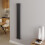 AICA (1500x200mm 2 Column) Traditional Cast Iron Radiator Anthracite 1