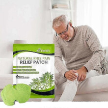 24PCS Knee Pain Relief Patches, Knee Heat Patches,knee Cervical Plaster Warming Herbal Plaster Wormwood Heat Patches Relief Of Back, Neck, Shoulder -