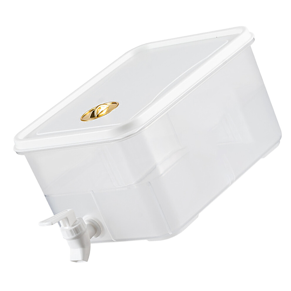 3.5L Plastic Beverage Dispenser Cold Hot Drink Tea Lemonade Milk Cooler-image-OPC-PJGCJX6-NEW