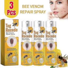 3Pcs Tag Recede Bee Venom, Tag Recede Bee Venom Treatment Spray Tag Recede Bee Venom