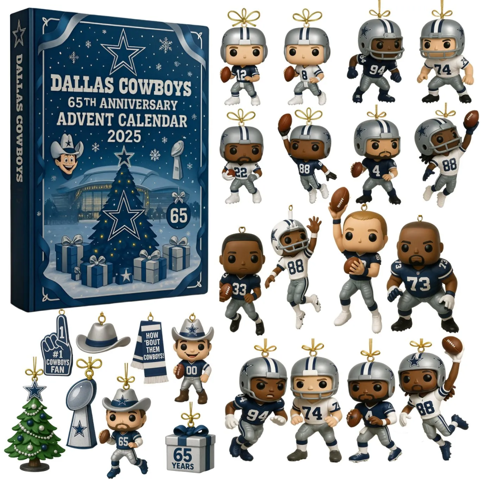 Rowjow Dallas Cowboys 65Th Anniversary Advent Calendar 2025