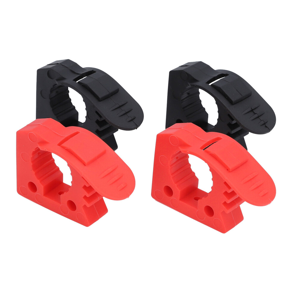 4-Piece Rubber Clamp Mounting Kit For Utv Atv Emergency & Off Road Vehicles 7631337578615