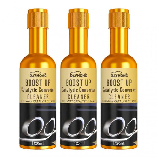 (3pcs) Engine Catalytics Converter Cleaner Multifunctional Fuel System Cleaner for Gas Engines
