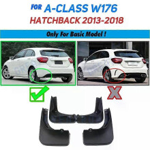 con Flaps for Mercedes Benz A Class W176 A-Class Mudflaps Splash Guards Mudguards 2013 2014 2015 2016 2017 2018 A260