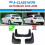 con Flaps for Mercedes Benz A Class W176 A-Class Mudflaps Splash Guards Mudguards 2013 2014 2015 2016 2017 2018 A260 1