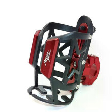 Fit for HONDA Africa Twin CRF1100L CRF1000L CRF 1000 1100 XRV750 XRV 750 Accessories Motorcycle Aluminum Bottle Drink Cup Holder-Red