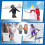 Kids (Unisex) Waterproof Winter Mittens with Animal Design 5