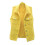 (XL,Yellow)Women Spring And Autumn Coats Solid Sleeveless Denim Jacket Outerwear 1