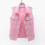 (L,Pink)Women Spring And Autumn Coats Solid Sleeveless Denim Jacket Outerwear 1