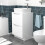 NES Home Nes Home 500mm White Drawers Vanity, Worktop & Square Rounded Corner Basin 4