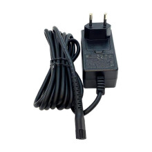 (Black, EU Plug) Hair Clippers Power Cord Adapter for WAHL 8148 /8504 /8591 /8509 /1919 /2241 /2240 /8171 Shaver Trim
