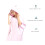 (Pink) Quick Drying Hooded Bathrobe Microfiber Towel 8