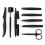 8Pcs Eyebrow Trimmer Trimming Tools Kit Cutter 1