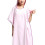 (Pink) Quick Drying Hooded Bathrobe Microfiber Towel 13