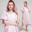 (Pink) Quick Drying Hooded Bathrobe Microfiber Towel 4