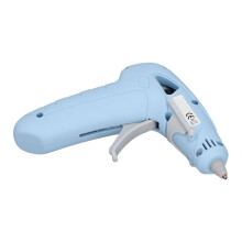 Rechargeable Cordless Hot Glue Gun Kit 2200mAh 10W 3V-4.7V Blue