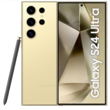Samsung Galaxy S24 Ultra 5G S9280 DS (256GB+12GB, Titanium Yellow) - Refurbished