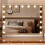 17 LED Vanity Mirror Light Tabletop Hollywood Mirror with USB Port 3