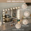 17 LED Vanity Mirror Light Tabletop Hollywood Mirror with USB Port 4