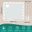 17 LED Vanity Mirror Light Tabletop Hollywood Mirror with USB Port 8
