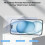 Glass Screen Protector Compatible With iPhone 17 Air Pack of 2 5