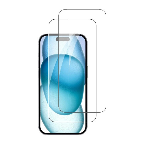 Glass Screen Protector Compatible With iPhone 17 Pro Pack of 2