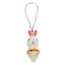 Kaninchen-okarina Rabbit Ocarina Ceramic 6-Hole Mini Beginner Rabbit-Shaped Creative