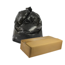 200 Extra Heavy Duty Black Bin Bags 100L Tear Resistant CHSA Tested