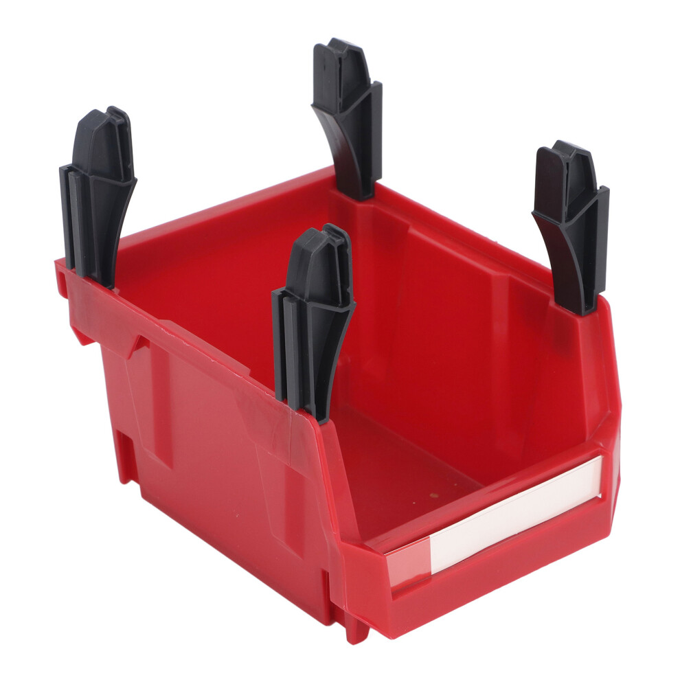 Stackable Red Parts Storage Rack - Ideal For Workshops Offices Hardware 9441337603983