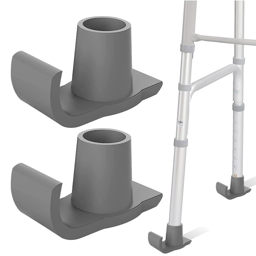 Ski Attachments for Walkers: Non-Slip Gliders, Set of 2, Roller Gliders for Walking Aids, Compatible with Walkers