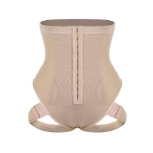 Postnatal Leggings Femme 99% Invisible Abdominal Bodice Beige Size S Maternity Hip Lift Shapewear Waist Tightening
