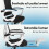 ELFORDSON ELFORDSON Mesh Office Chair Executive Computer Recliner Fabric Work 9