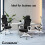 ELFORDSON ELFORDSON Mesh Office Chair Executive Computer Recliner Fabric Work 12
