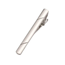 Classic Metal Tie Clip 4-Piece Silver Tie Clip Set For Men And Boys Keeps Ties Neat For School And Weddings