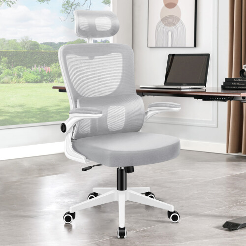 ELFORDSON ELFORDSON Mesh Office Chair Gaming Executive Computer Tilt Fabric Work