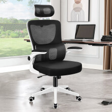 ELFORDSON Mesh Office Chair Gaming Executive Computer Tilt Fabric Work