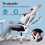 ELFORDSON ELFORDSON Mesh Office Chair Gaming Executive Computer Tilt Fabric Work 8