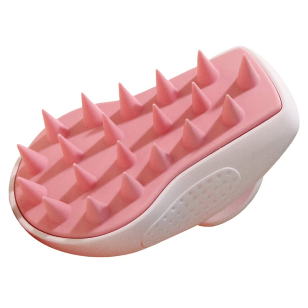 Silicone Scalp Massager Brush For Gentle Scalp Massage And Hair Cleansing Wet And Dry Use Promotes Healthy Hair