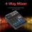 USB Interface F-4a 4-Channel Audio Mixer Portable for Computers 5