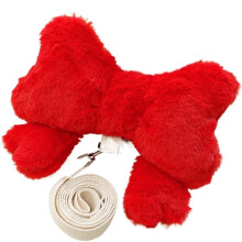 Pet Leash With Bow Tie, Red, Large 5-9 Kg, For Cats And Puppies, Prevent Roaming For Safety