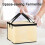 Bread Proofer Box with Temp Control, Large Capacity for Dough, Pizza, Yogurt - 220V 5
