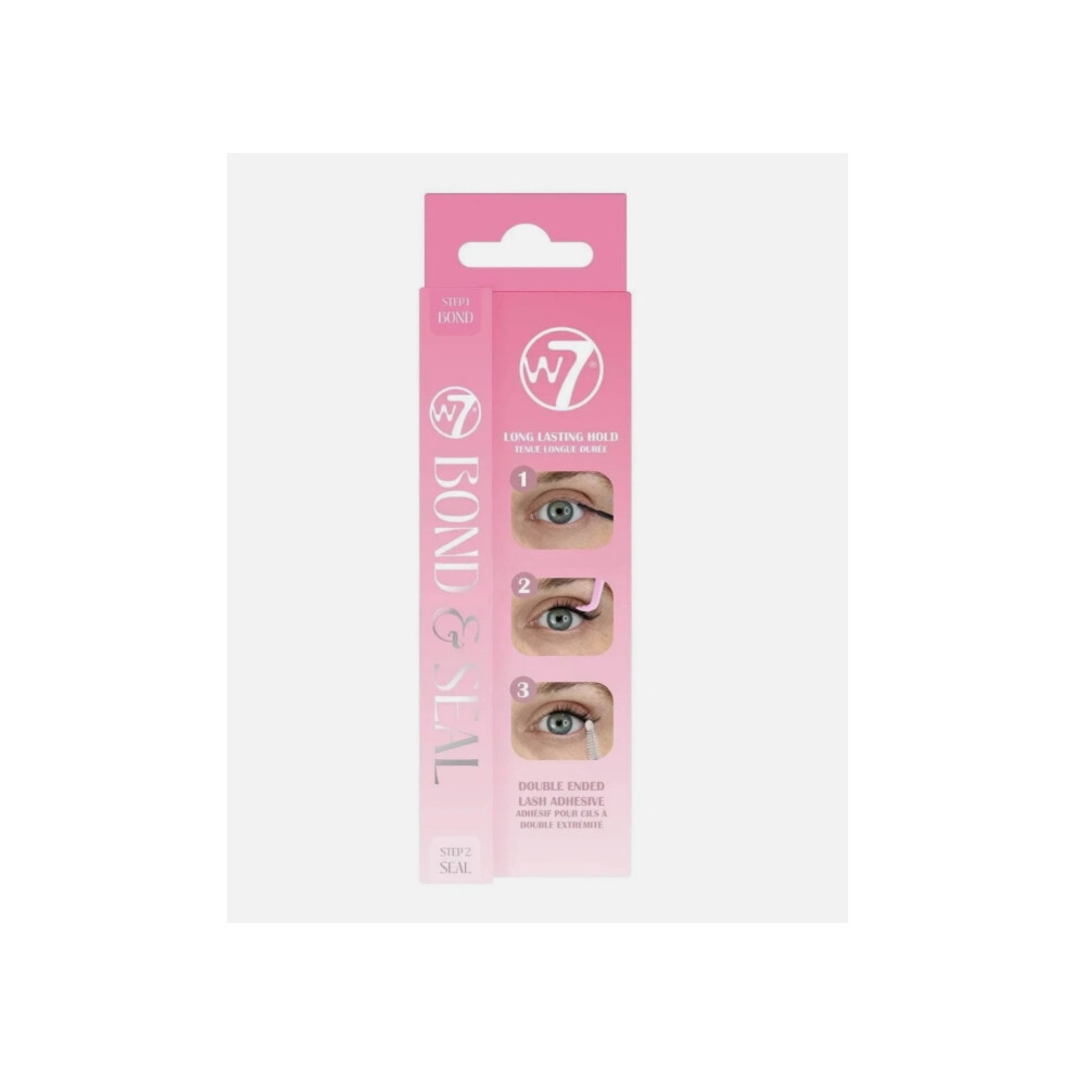 W7 Lash Glue Adhesive False Eyelash Bond Seal Double Ended Glue